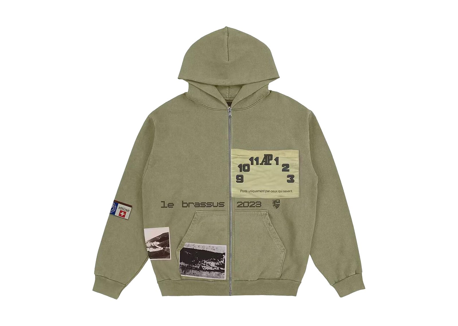 Cactus Jack by Travis Scott x Audemars Piguet Le Brassus Zip-Up Hoodie Khaki Brown