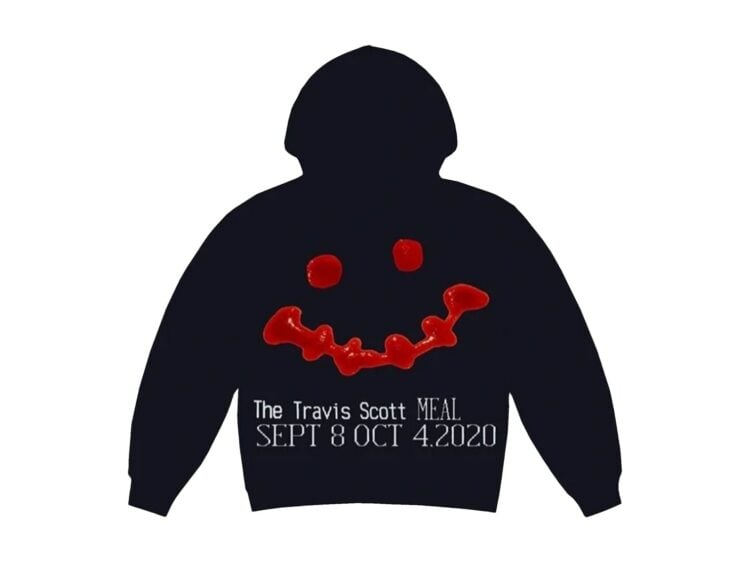 Cactus Jack by Travis Scott x Cactus Plant Flea Market Ketchup Hoodie Black