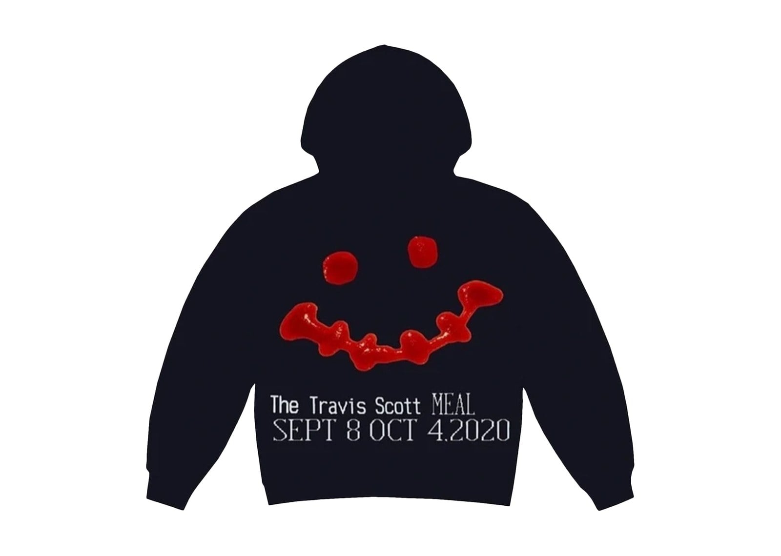 Cactus Jack by Travis Scott x Cactus Plant Flea Market Ketchup Hoodie Black