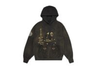 Cactus Jack by Travis Scott x Takashi Murakami Hollow Hoodie Brown