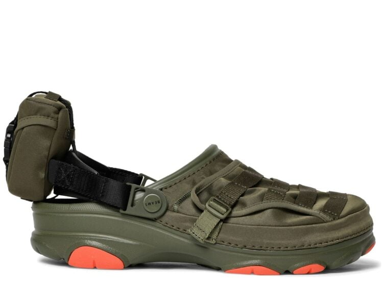 Crocs Classic All-Terrain Military Clog BEAMS Army Green