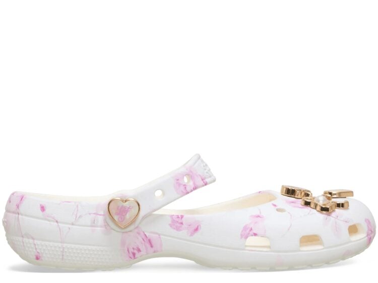 Crocs Classic Ballet Flat LoveShackFancy Oyster (W)