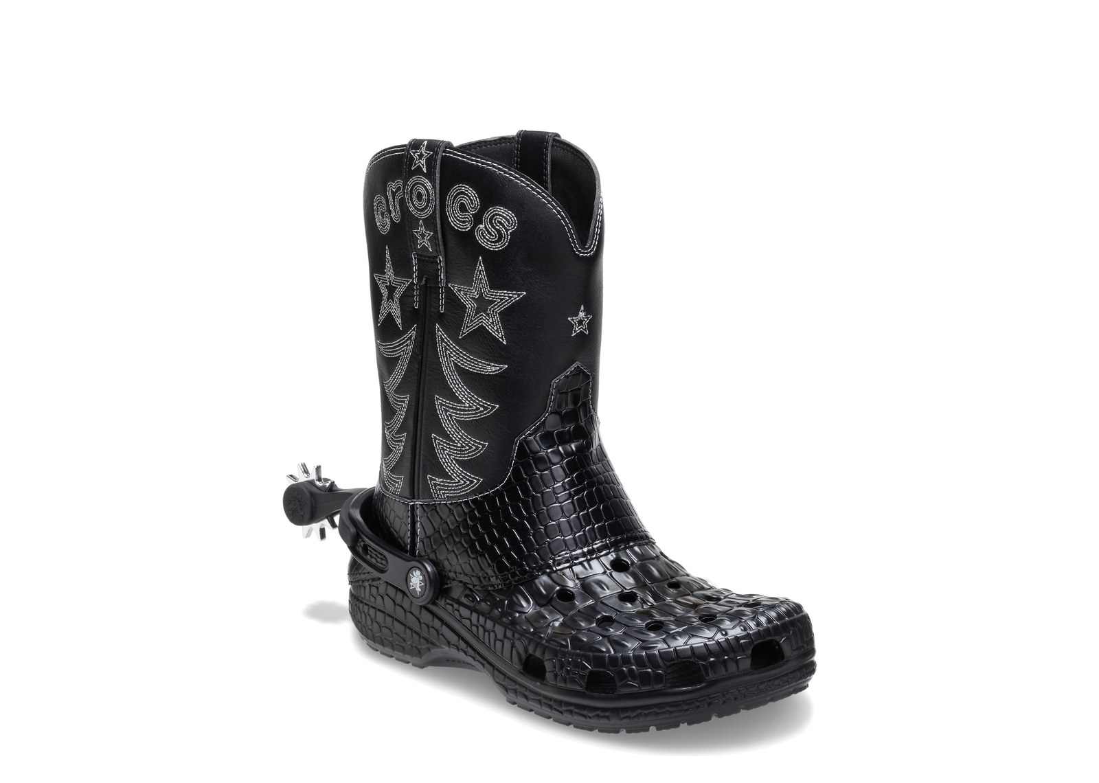 Crocs Classic Cowboy Boot Black - görsel 4