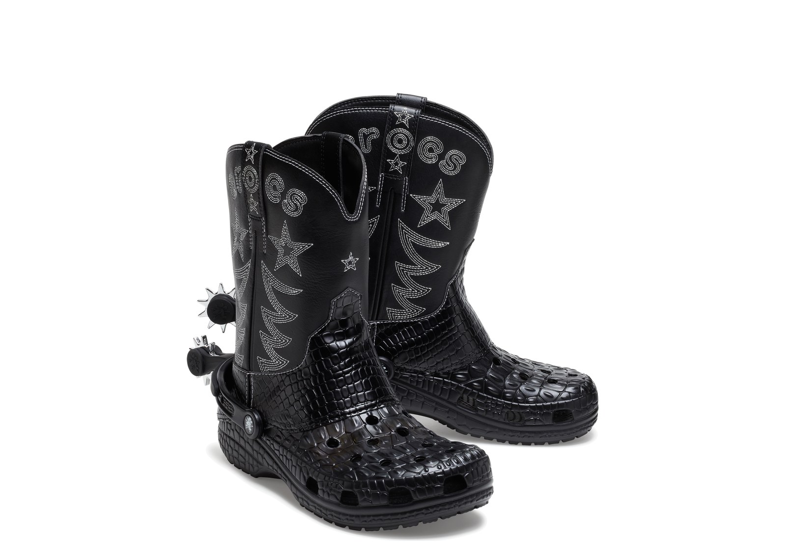 Crocs Classic Cowboy Boot Black - görsel 5