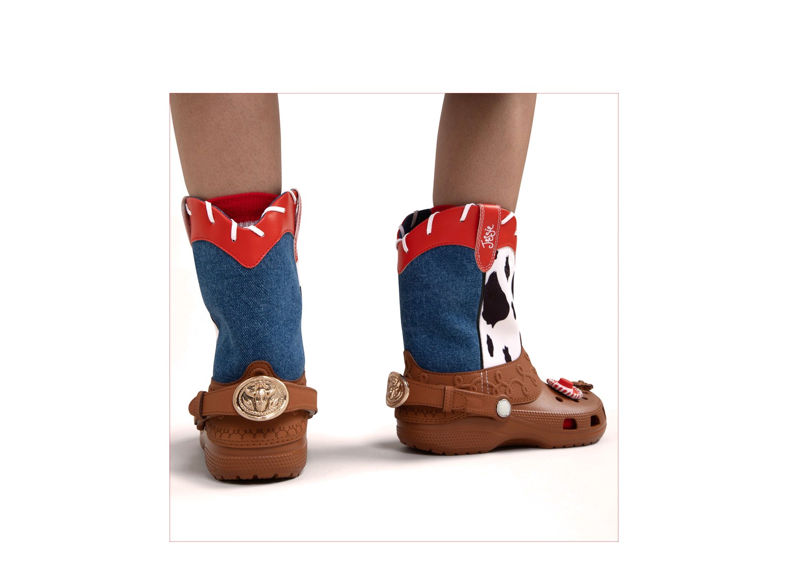 Crocs Classic Cowboy Boot Disney Pixars Toy Story Jessie - görsel 5