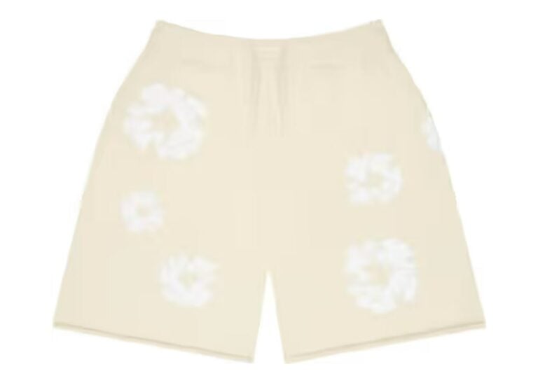 Denim Tears Cotton Wreath Sweatshorts Oatmeal