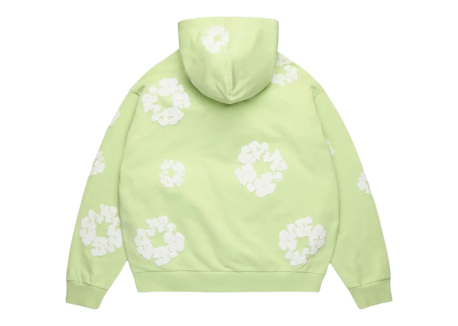 Denim Tears Cotton Wreath Zip Hoodie Mint - görsel 2