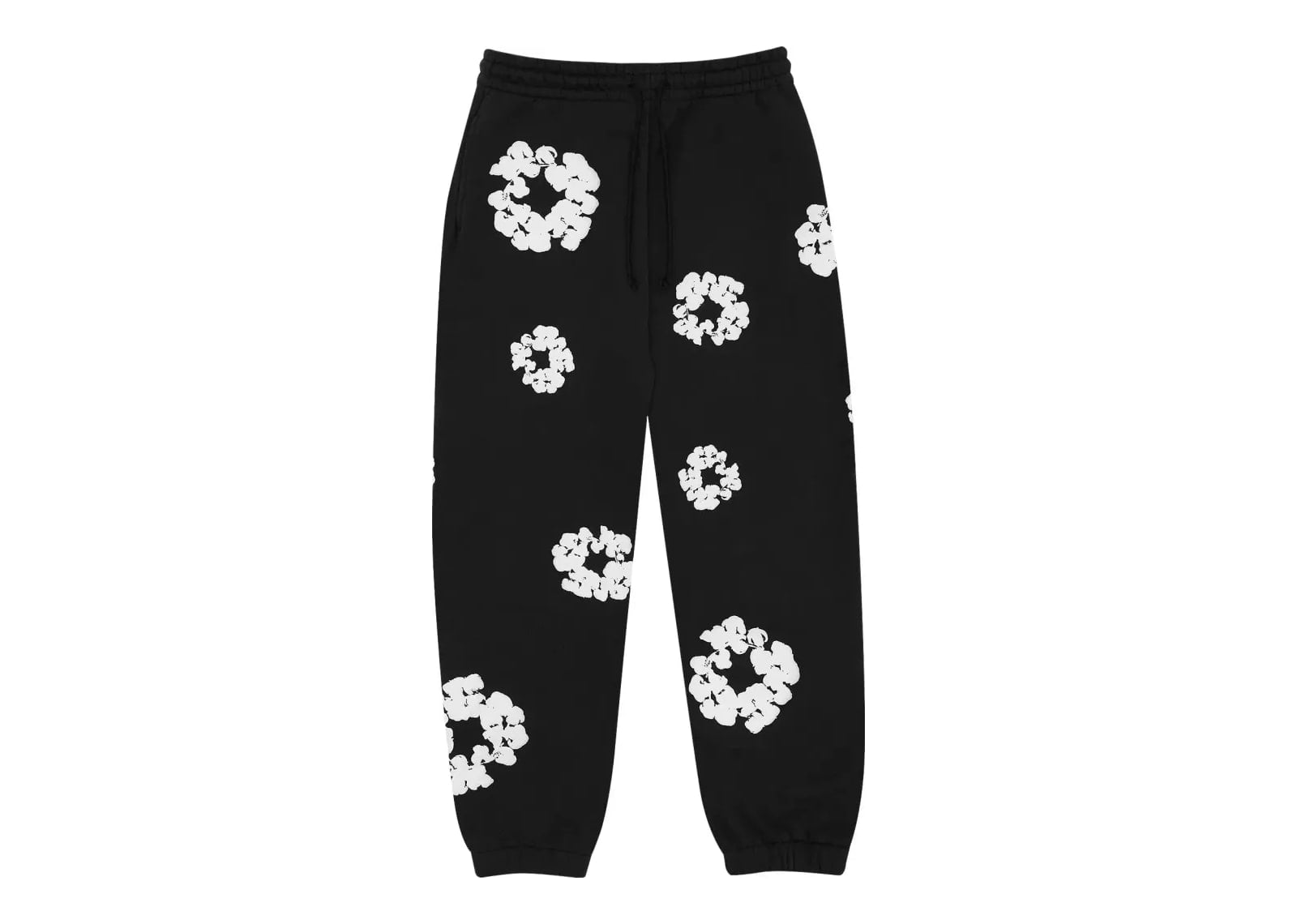 Denim Tears The Cotton Wreath Sweatpant Black