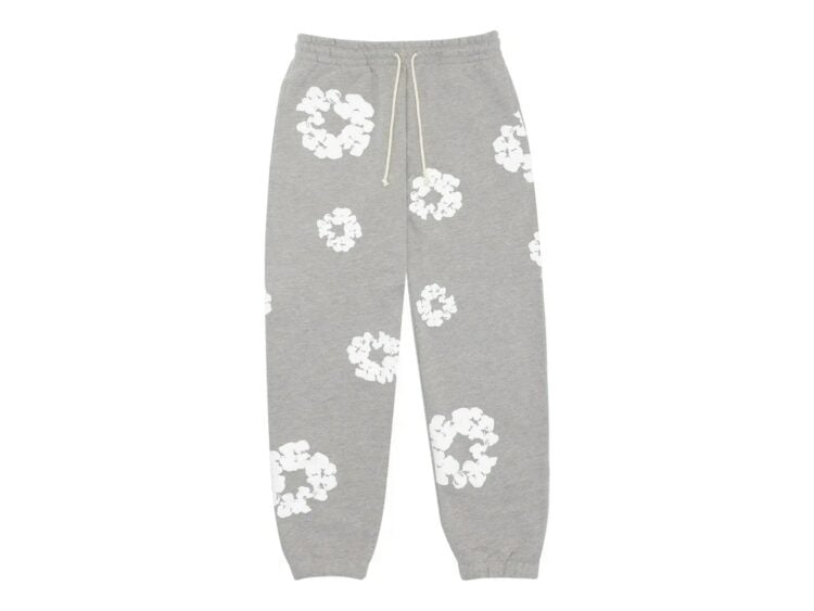 Denim Tears The Cotton Wreath Sweatpant Grey
