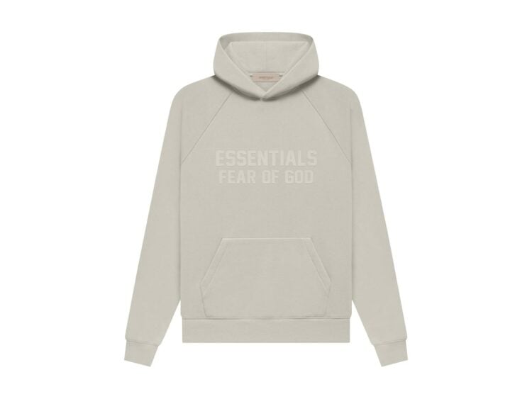 Fear of God Essentials Hoodie Smoke