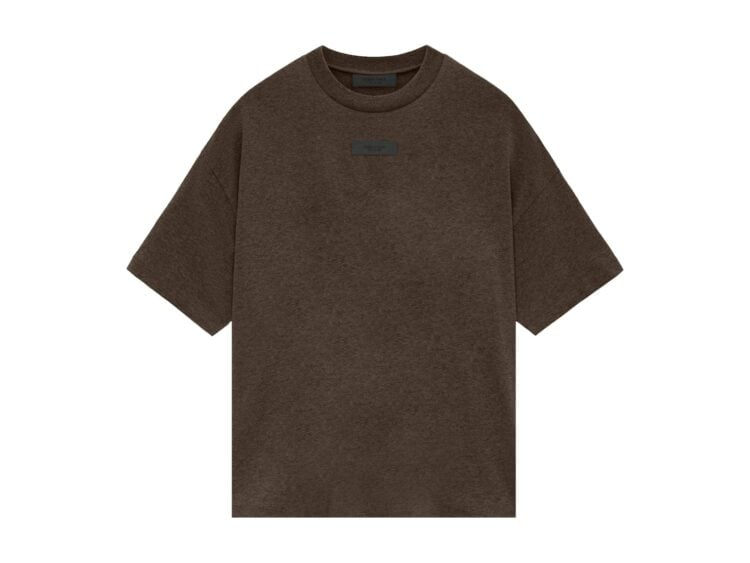 Fear of God Essentials Short Sleeve Tee Heather Wood