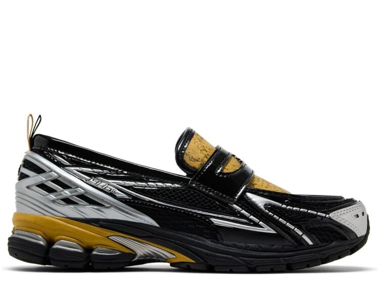 GANNI x New Balance 1906L Snakeskin Black Silver