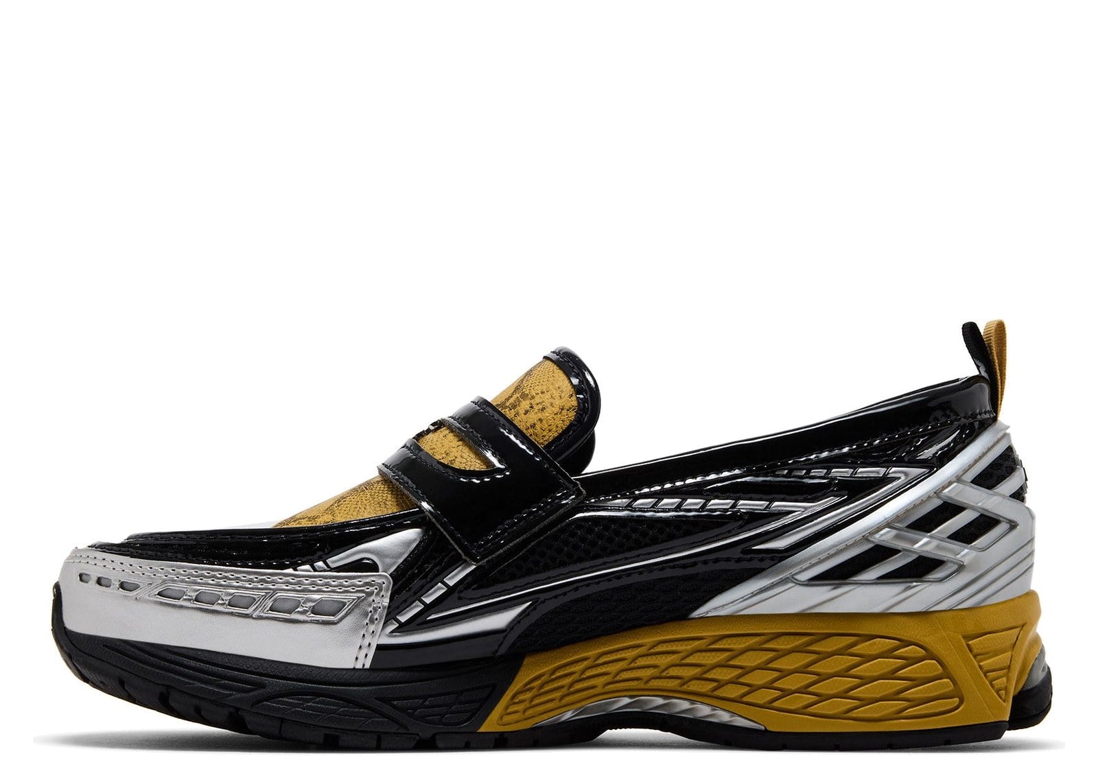 GANNI x New Balance 1906L Snakeskin Black Silver - görsel 2