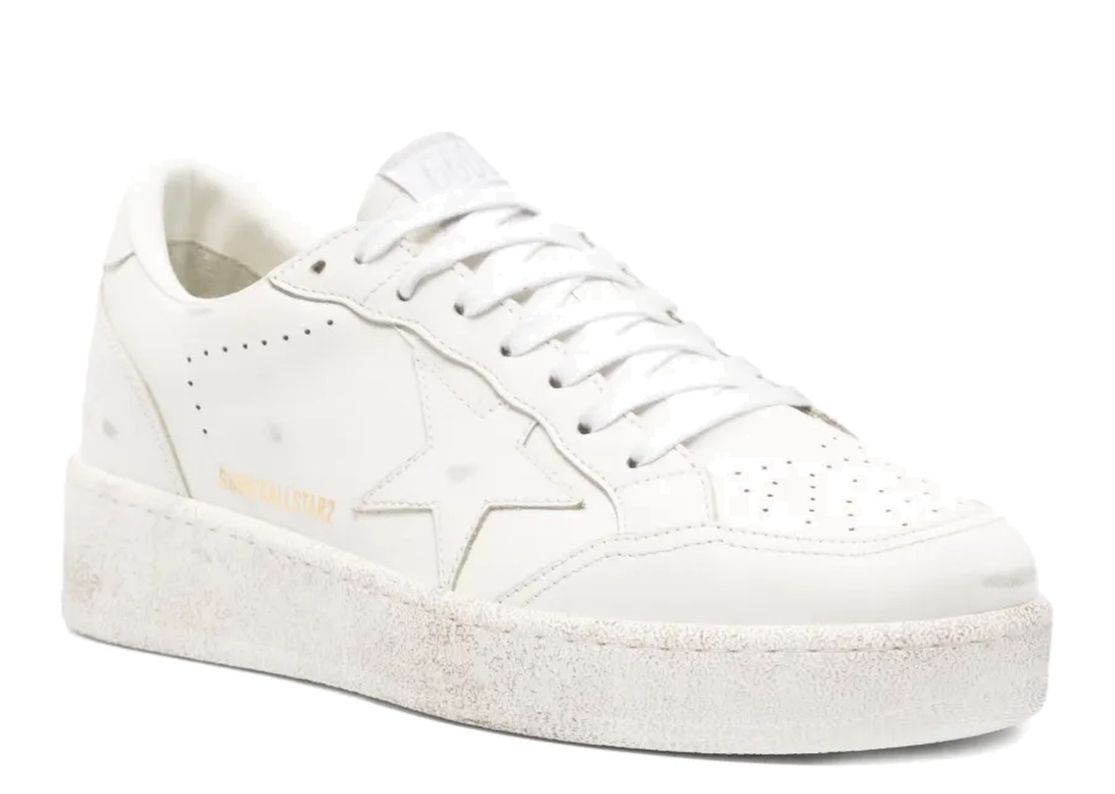Golden Goose Ball-Star White Leather Star Heel Tab (W) - görsel 2