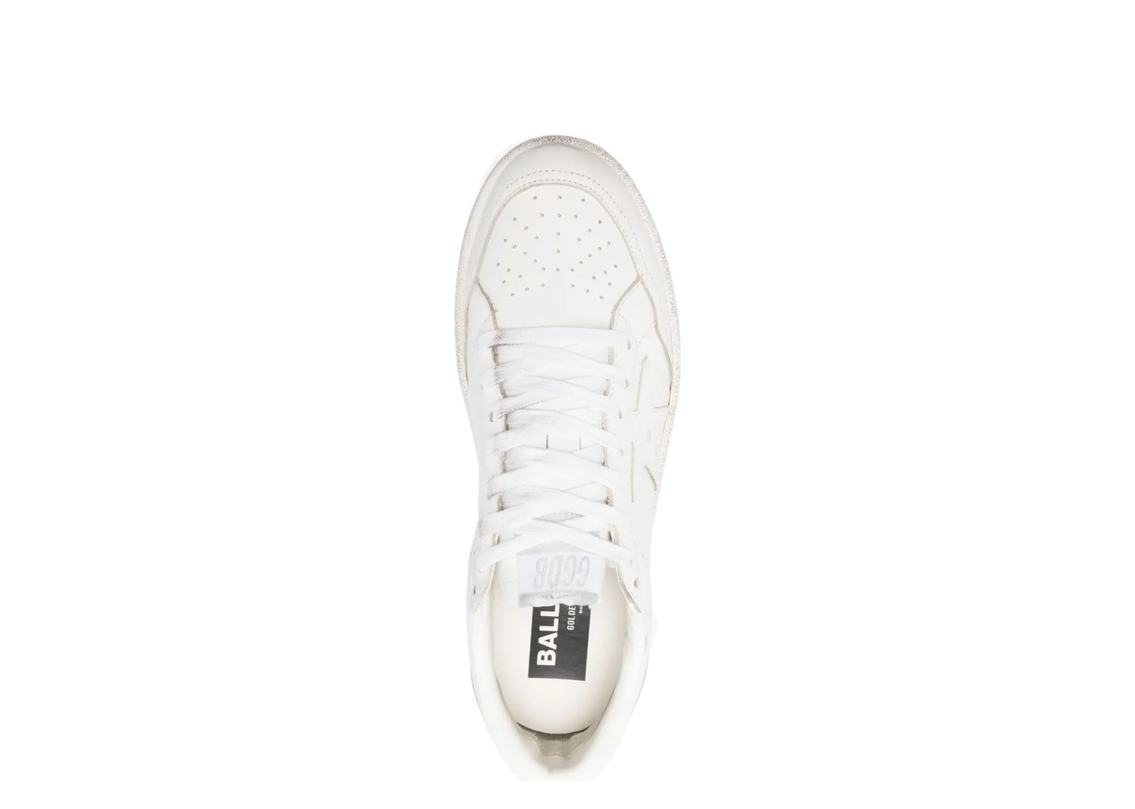 Golden Goose Ball-Star White Leather Star Heel Tab (W) - görsel 4