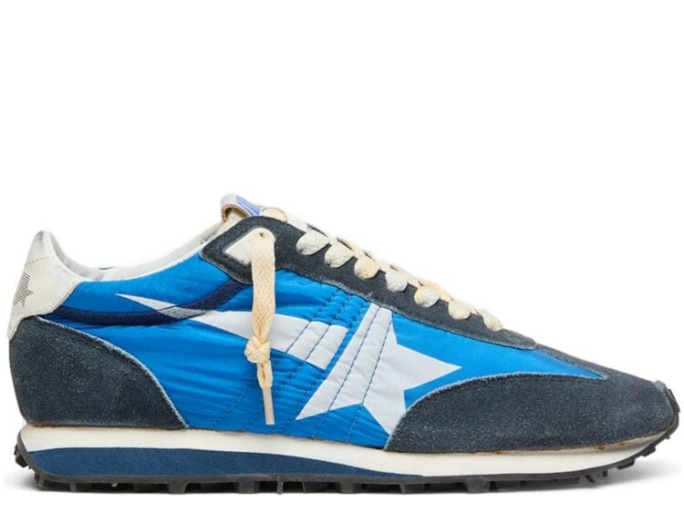 Golden Goose Marathon Blue Nylon White Star (W)