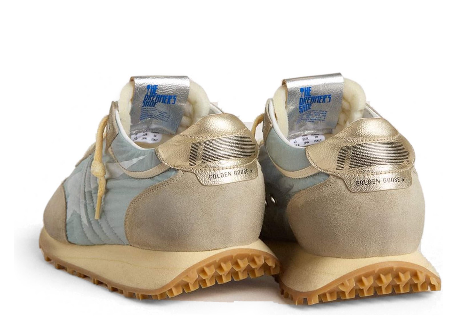 Golden Goose Marathon Light Blue Nylon Pastel Blue Star (W) - görsel 3