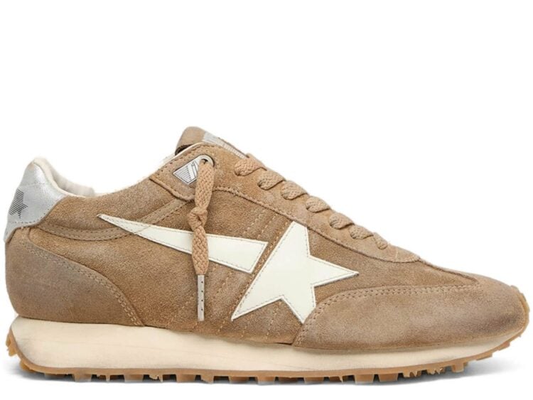 Golden Goose Marathon Tobacco Suede White Star (W)
