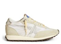 Golden Goose Marathon White Nylon Silver Star (W)