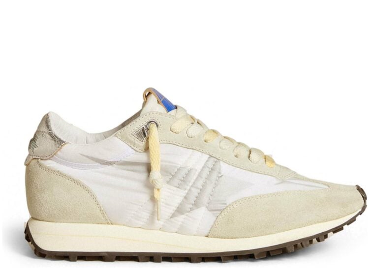 Golden Goose Marathon White Nylon Silver Star (W)