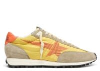 Golden Goose Marathon Yellow Nylon Orange Star (W)