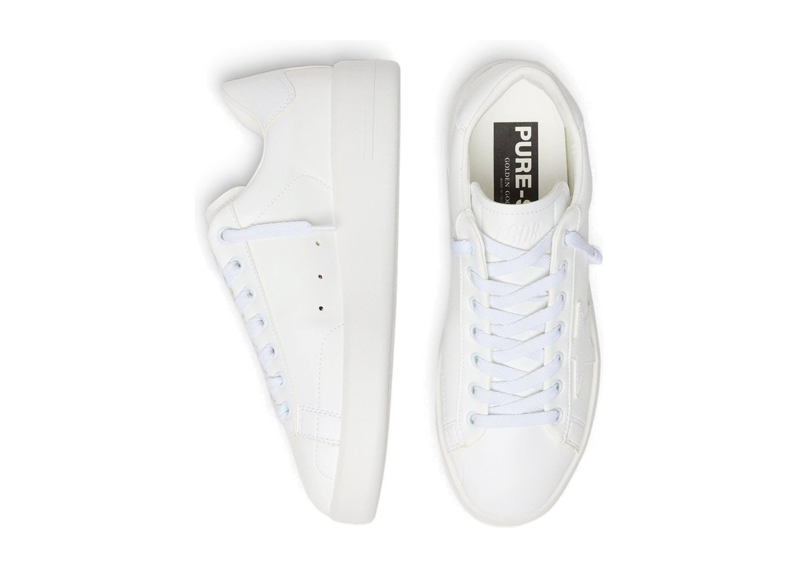 Golden Goose Purestar Bio-Based White Star Heel Tab (W) - görsel 3