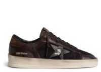 Golden Goose Stardan Brown Suede Black Mesh White Leather Star