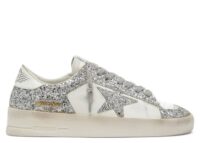 Golden Goose Stardan White Leather Glitter (W)