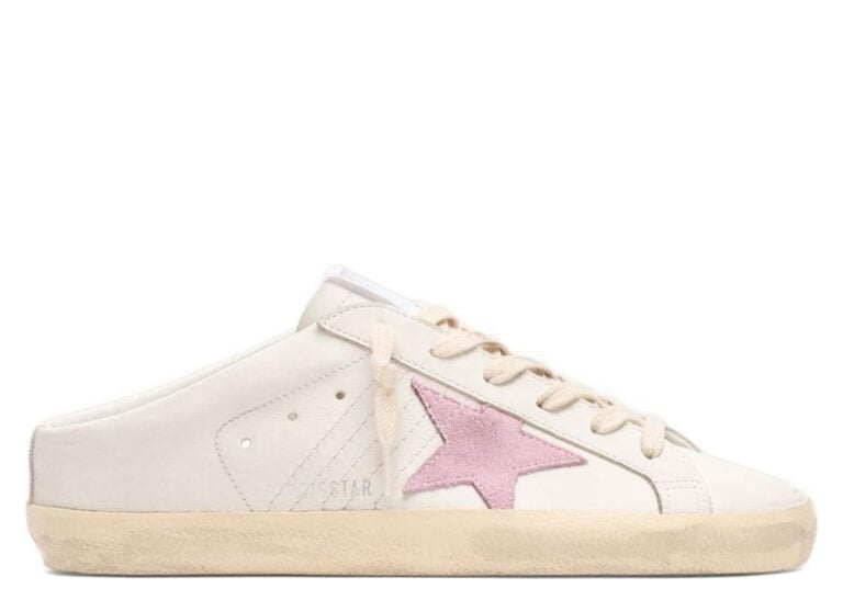 Golden Goose Super-Star Sabot Milk White Lilac (W)