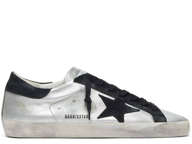 Golden Goose Super-Star Silver Leather (M)