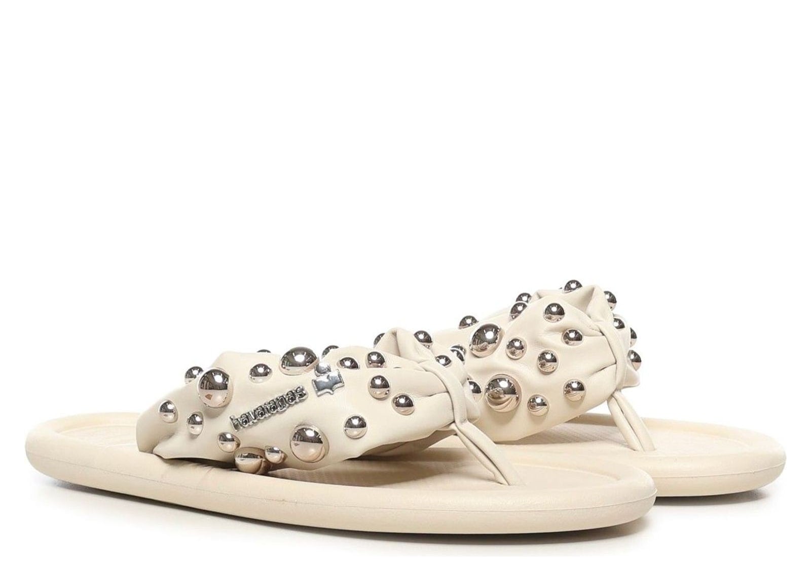 Havaianas x Isabel Marant Maxi Puffed Sandals Beige - görsel 2