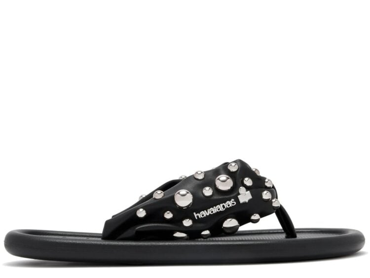 Havaianas x Isabel Marant Maxi Puffed Sandals Black