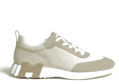 Hermes Bouncing Sneaker Beige Suede