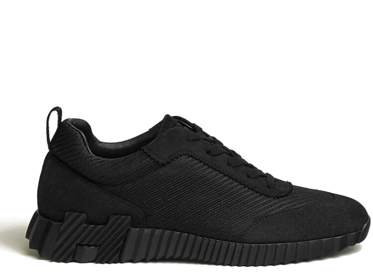 Hermes Bouncing Sneaker Black Mesh