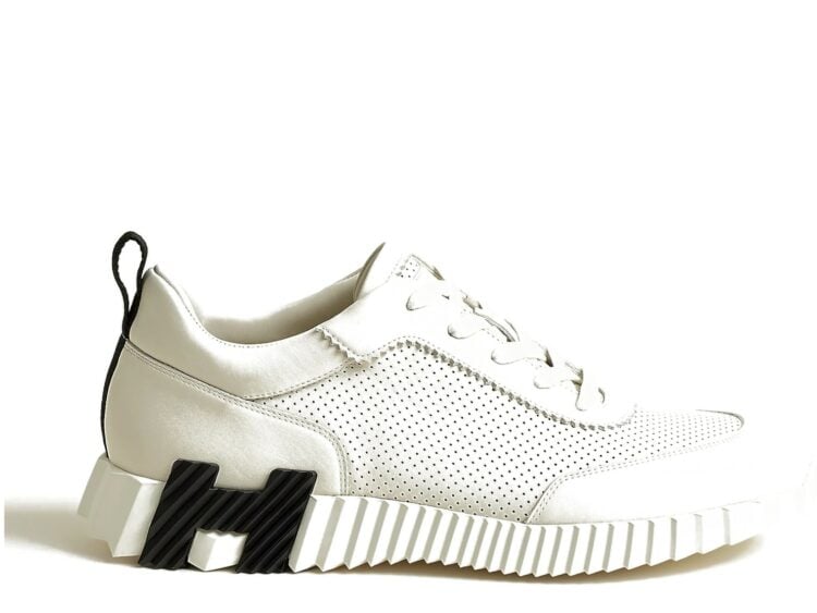 Hermes Bouncing Sneaker Ecru