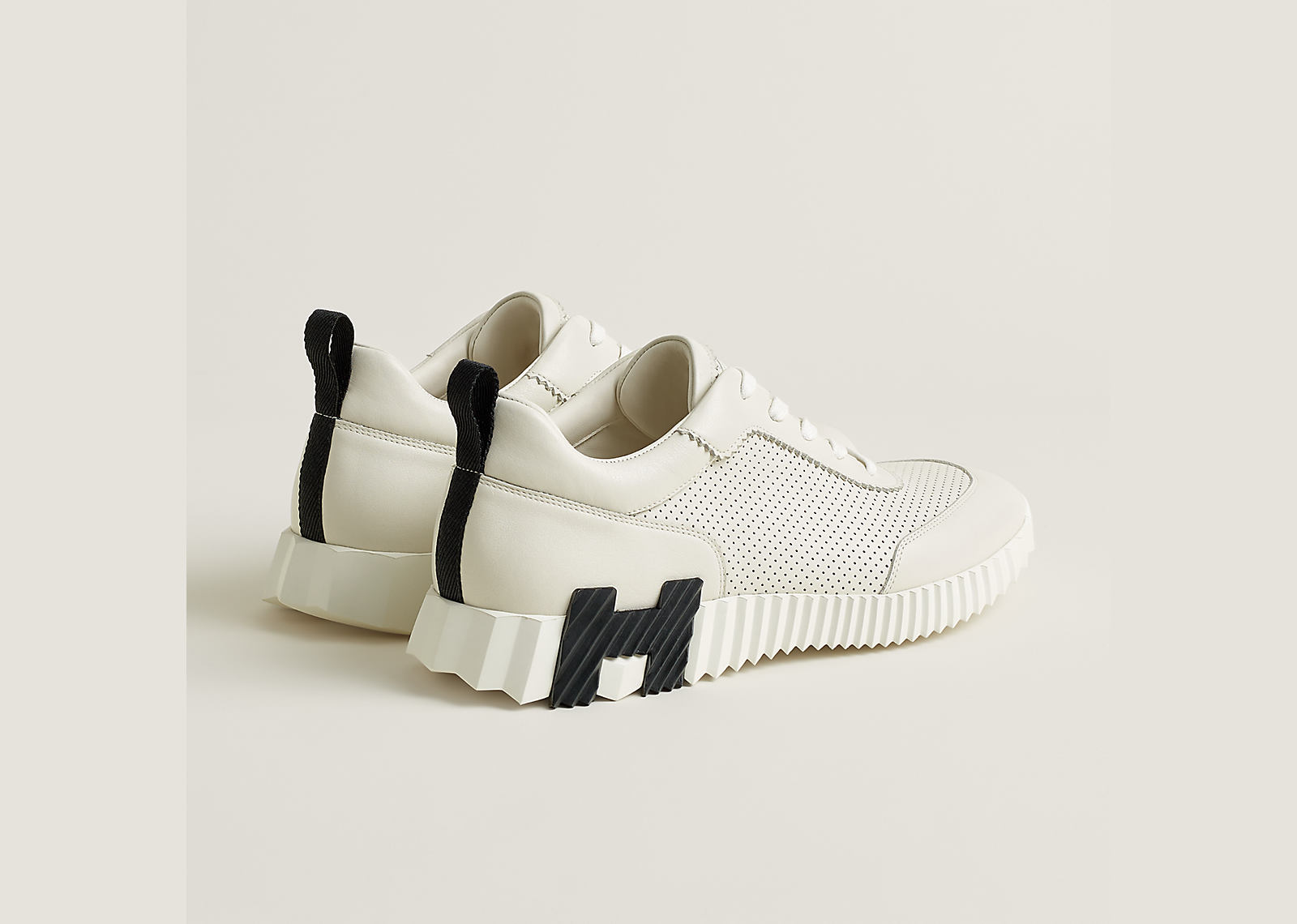 Hermes Bouncing Sneaker Ecru - görsel 4