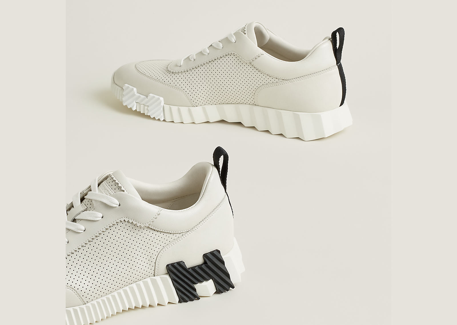 Hermes Bouncing Sneaker Ecru - görsel 6