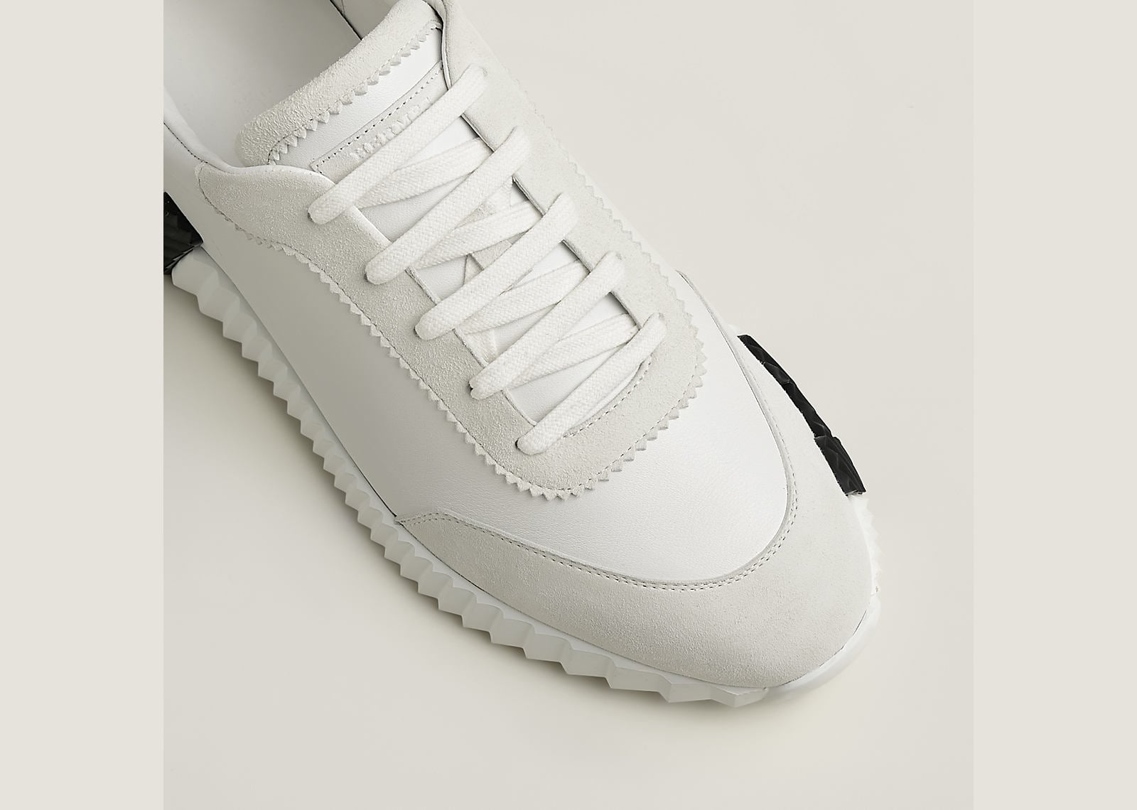 Hermes Bouncing Sneaker White Black - görsel 4