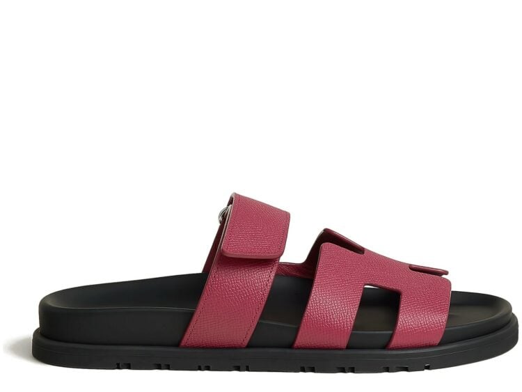 Hermes Chypre Sandal Rose Magenta Epsom Calfskin Leather