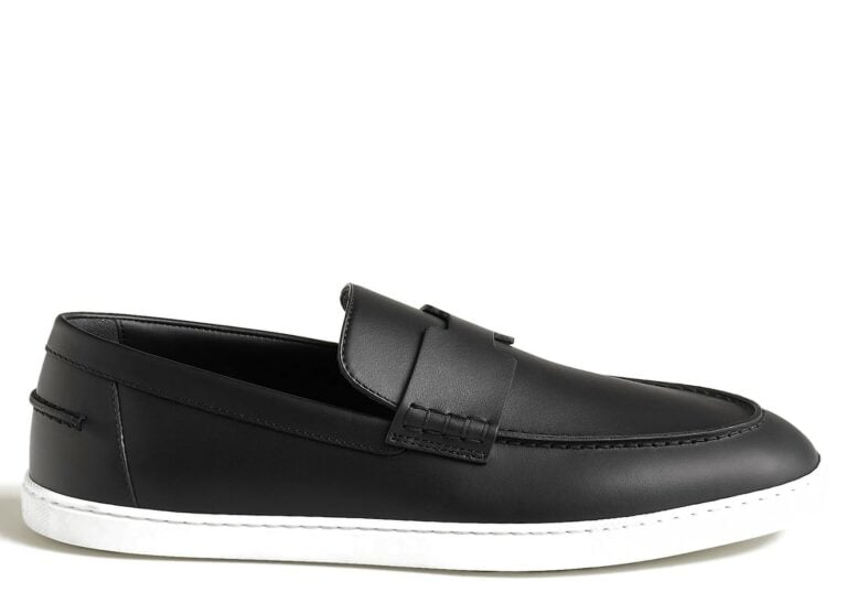 Hermes Job Loafer Black