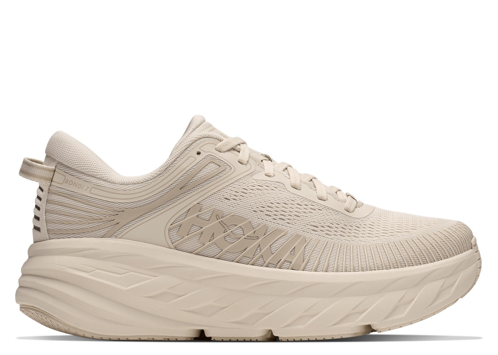 Hoka One One Bondi 7 Oat Milk (W)