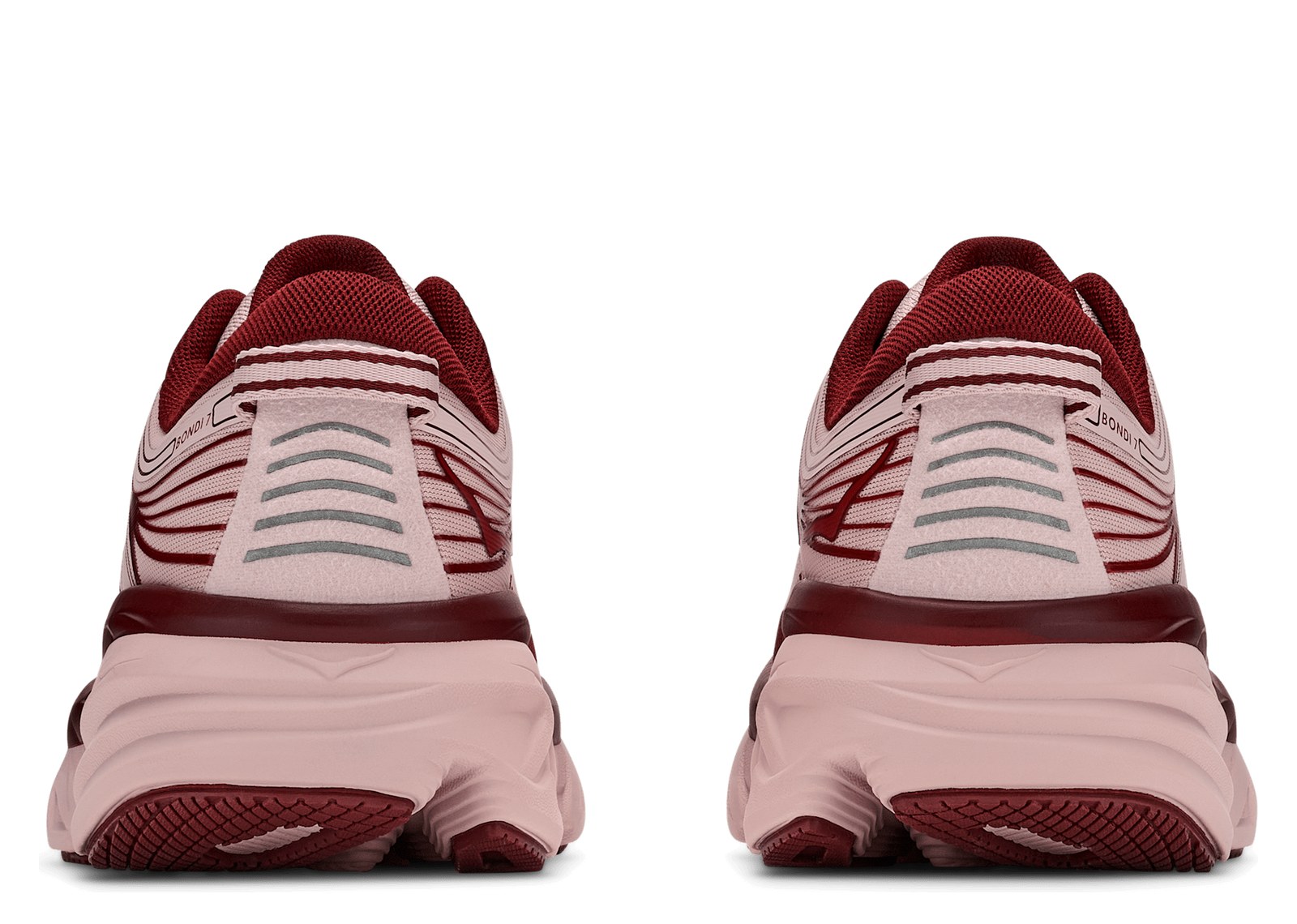 Hoka One One Bondi 7 Pink Opal Varsity Burgundy (W) - görsel 3