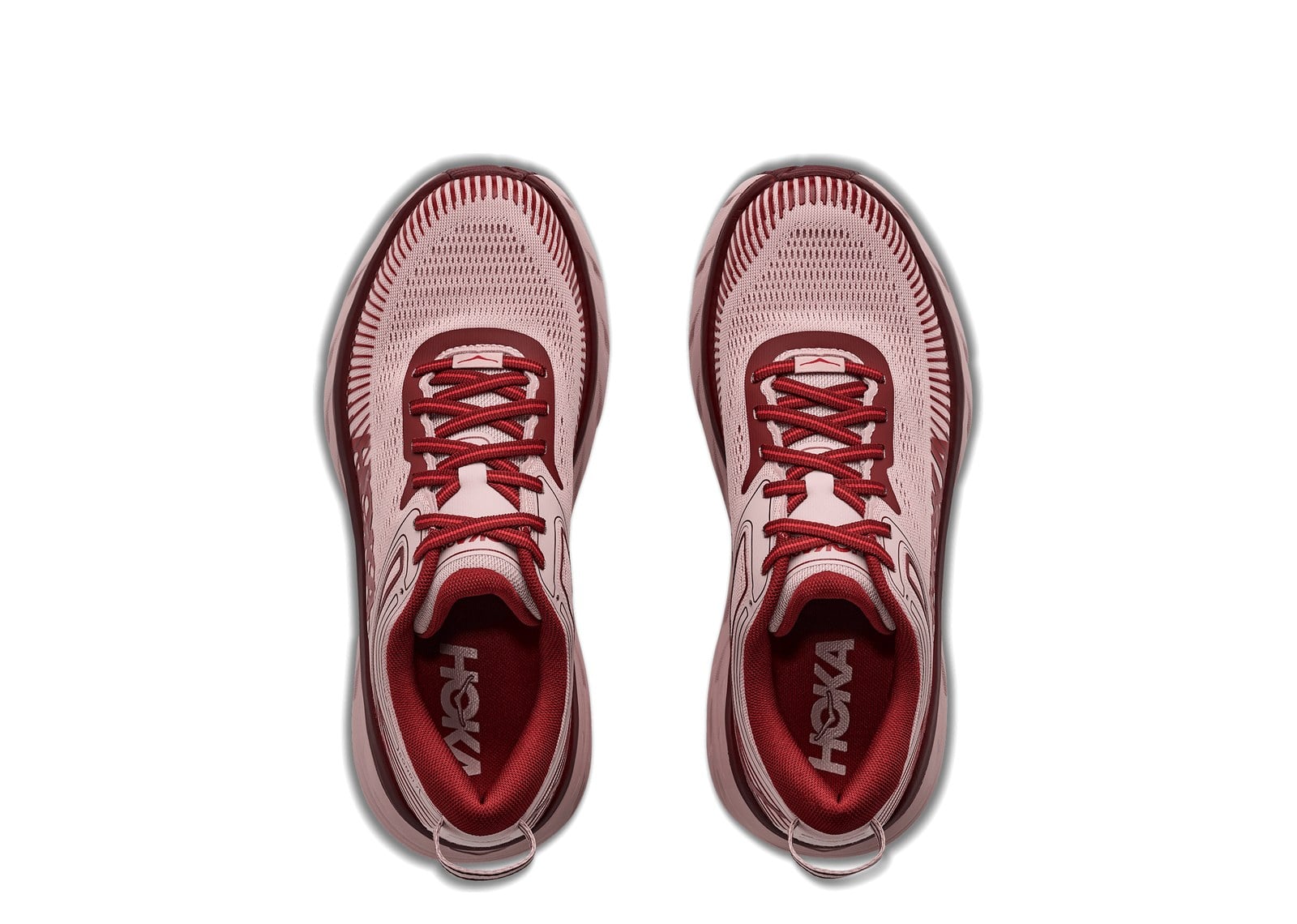 Hoka One One Bondi 7 Pink Opal Varsity Burgundy (W) - görsel 4