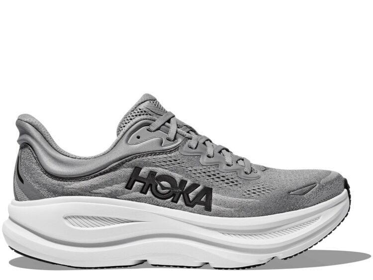 Hoka One One Bondi 9 Galactic Grey Stellar Grey