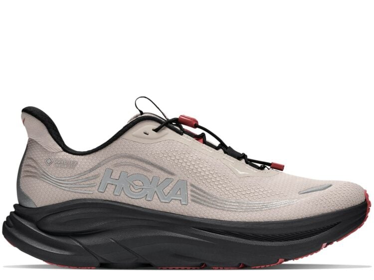 Hoka One One Clifton 11 GTX River Rock Grey Carbon Black