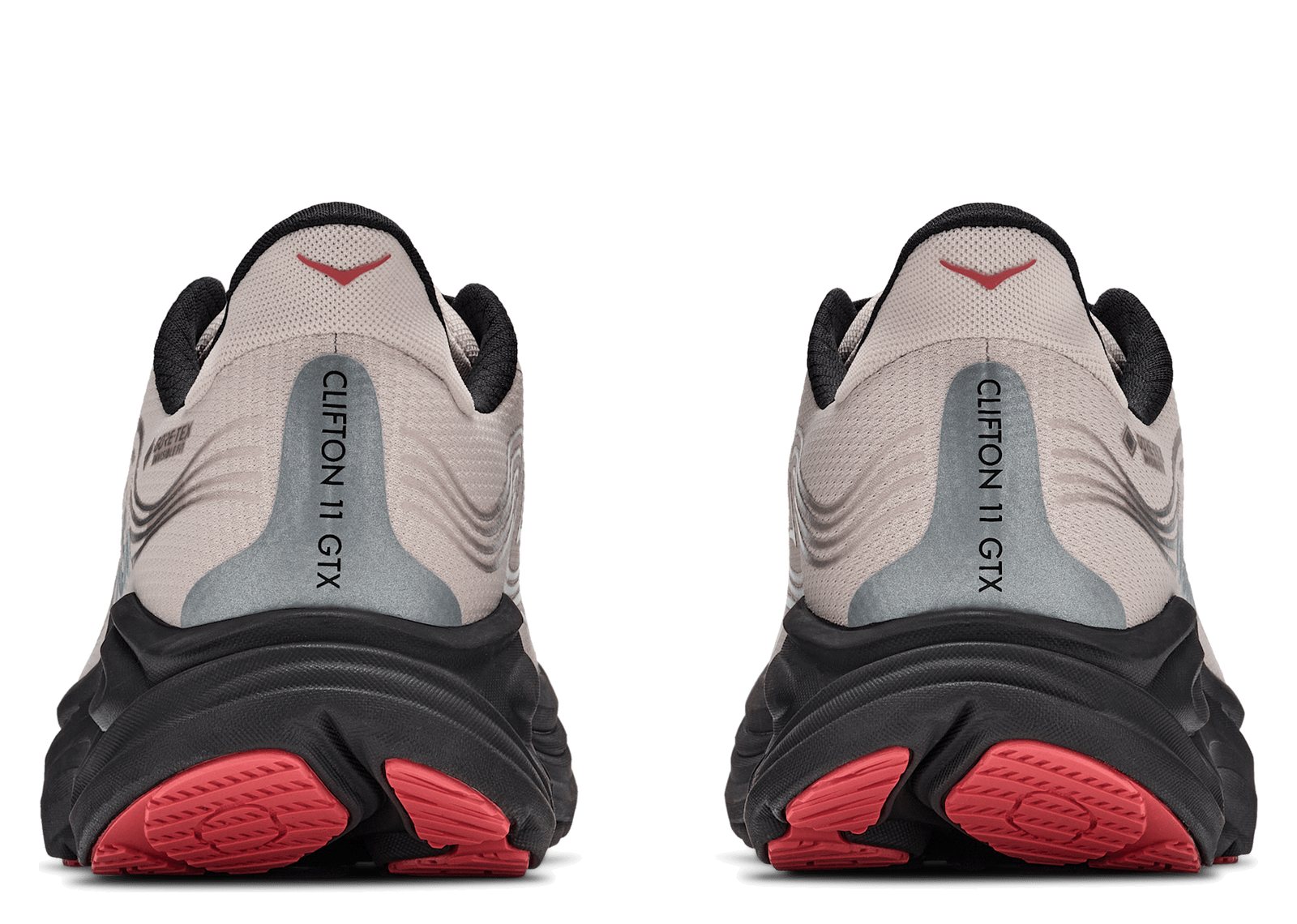 Hoka One One Clifton 11 GTX River Rock Grey Carbon Black - görsel 3