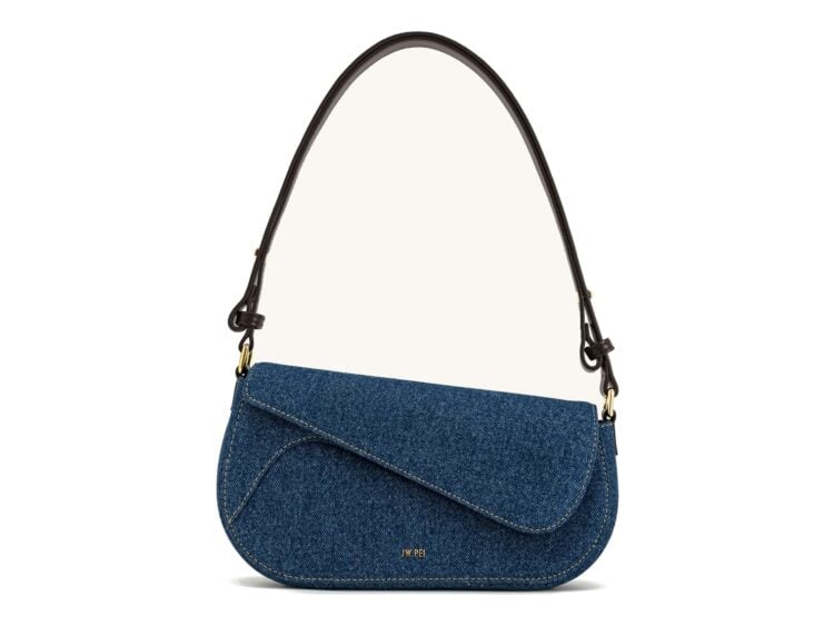 JW PEI Addisyn Shoulder Bag Blue Denim