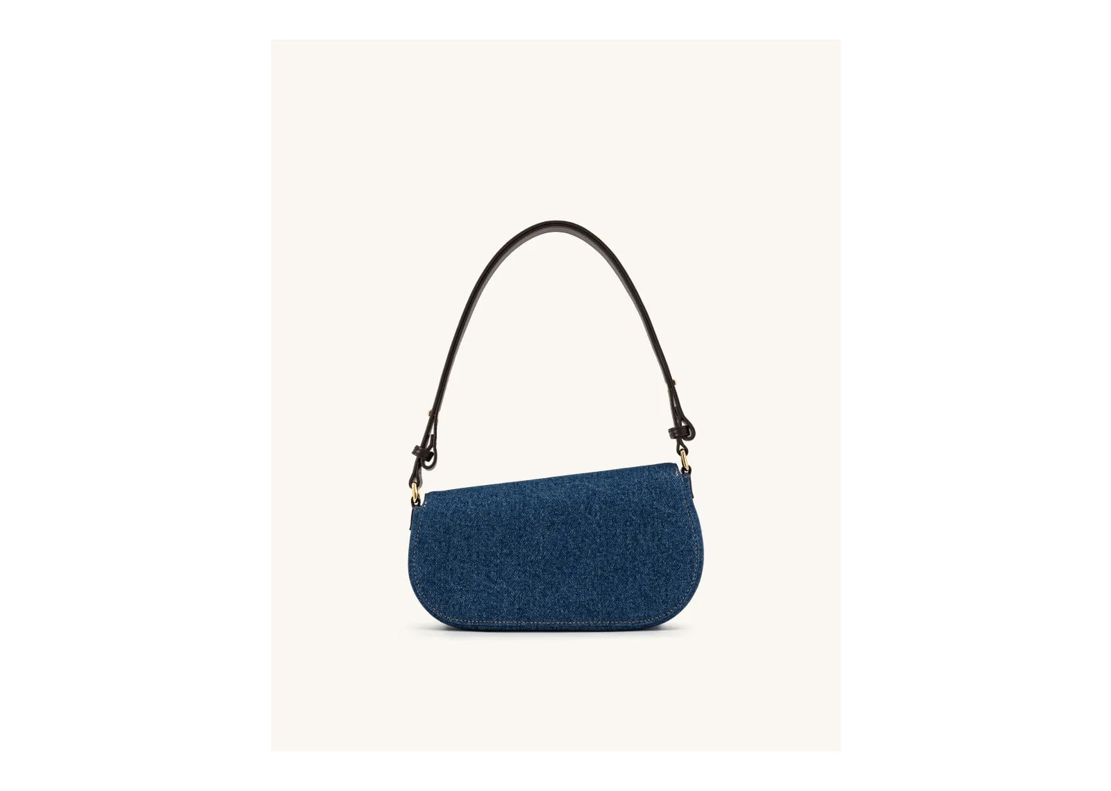 JW PEI Addisyn Shoulder Bag Blue Denim - görsel 3