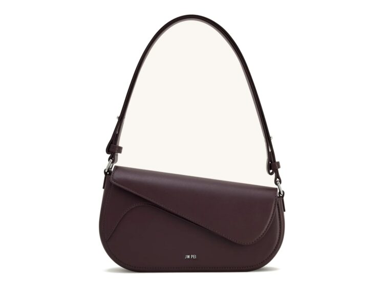 JW PEI Addisyn Shoulder Bag Deep Brown