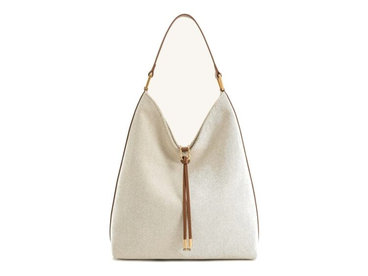 JW PEI Aria Shoulder Bag Brown Canvas